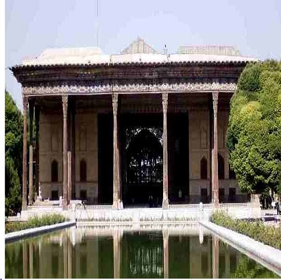 پاورپوینت مرمت عمارت کاخ هشت بهشت اصفهان رشته معماری